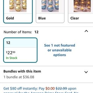 Lamorgift 12pcs. silver speckled votive holders.